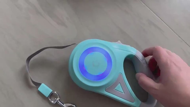 Dog Leash Retractable Leash And Dog Collar Spotlight Automatic Pet Dog Cat Traction Rope For Small Medium Dogs Pet Product.